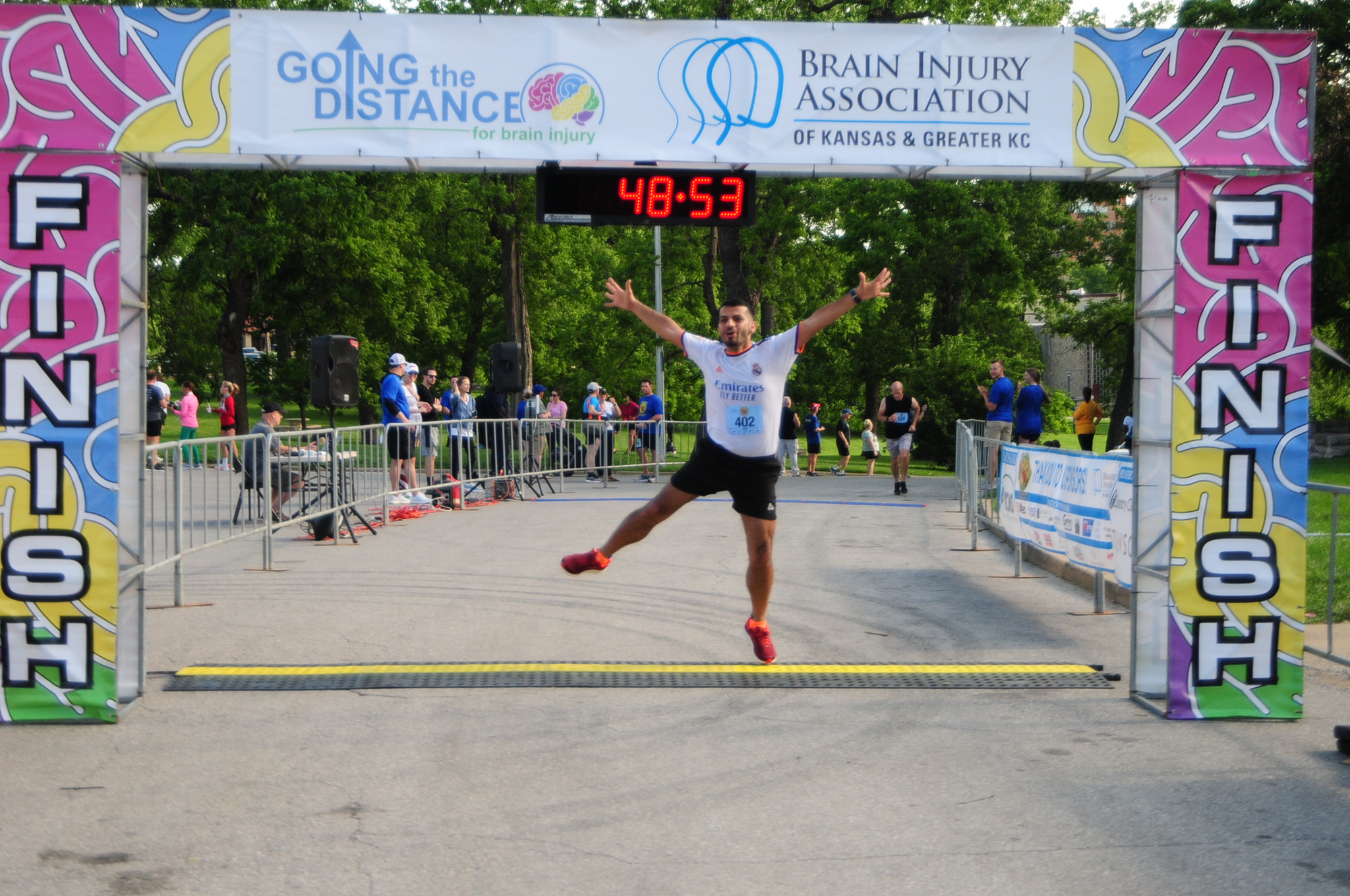 Finish Line elation -Charity-Foundation